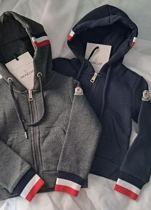 Теплі кофти moncler на флісі. туреччина