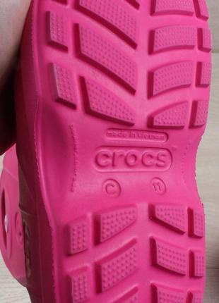 Дитячі гумові черевики crocs оригінал, розмір 287 фото