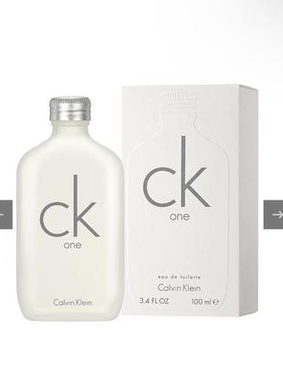 Туалетна вода calvin klein one1 фото