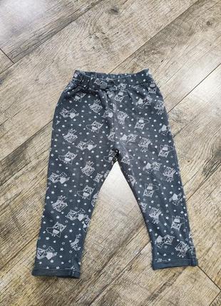 Штани двунітка, topomini, р. 92-98, 2-3 роки, довжина 51см