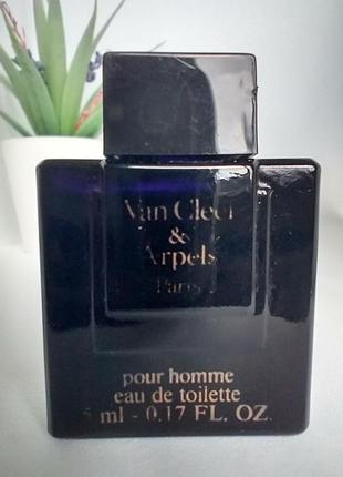 Van cleef&arpels pour homme, винтажная миниатюра 5 мл
