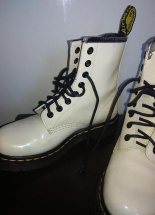 Сапоги dr. martens 1460 белые6 фото