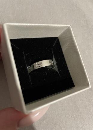 Кільце обручка у стилі cartier love ring