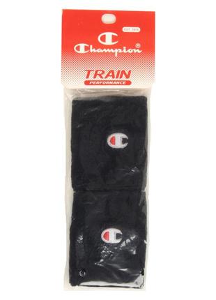 Champion athletic accessories 2pp wristbands 804763-bs501 напульсники спортивные 2шт синие оригинал