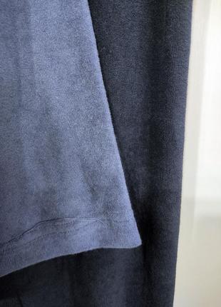 Махровая пижама костюм для дома livergy m 48-50 синяя6 фото