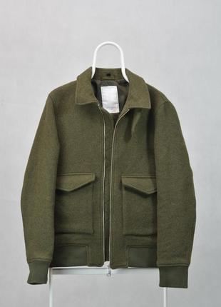 Les deux wool aviator “planchett bomber jacket”