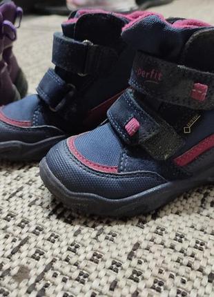 Термо чоботи для дівчинки ( ботиночки)2 фото