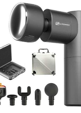 Ручной перкуссионный массажер u-powex massage gun (массажный пистолет) r_4900