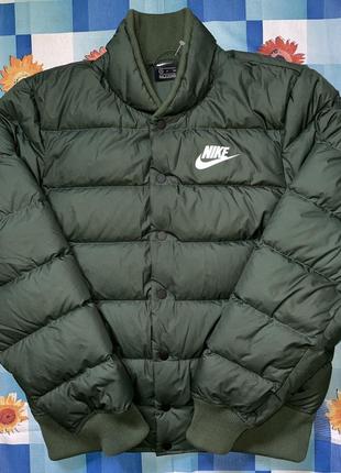 Зимний пуховик nike sportswear winter bomber, оригинал, размер s/m