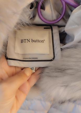 Шикарный пуховик эко кожа