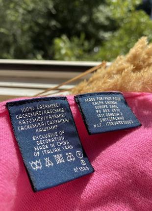 Кашемировый свитер от polo ralph lauren, оригинал🏇🏻💖3 фото