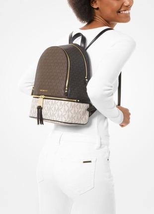 Рюкзак michael kors rhea medium logo backpack оригинал2 фото