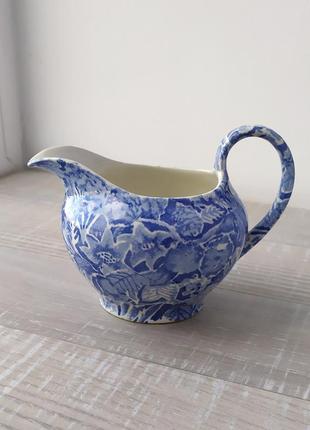 Scilla - burleigh staffordshire, вінтажний порцеляновий молочник, англія