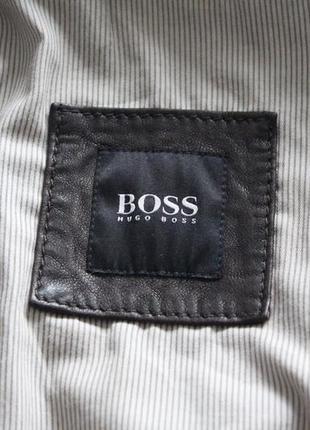 Куртка шкіряна hugo boss оригінал нат шкіра ягнятка4 фото