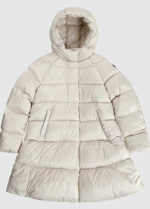 Тепла зимова курточка з капюшоном м для вагітних підходить