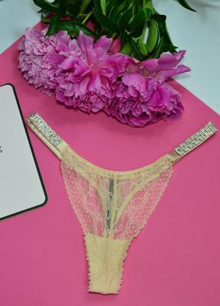 Стринги с камушками victoria ́s secret