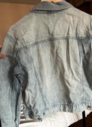 Джинсова куртка джинсовка gap 19695 фото