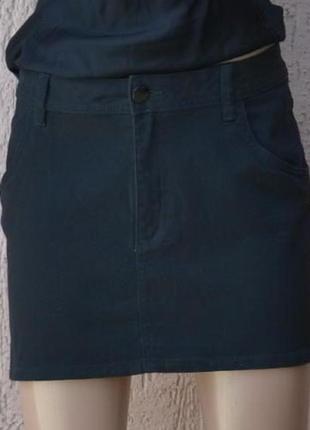 Базова чорна джинсова спідниця  sensor jeans & wear