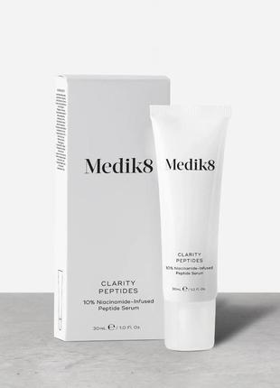 Пептидна сироватка з 10% ніацинаміду

medik8 clarity peptides