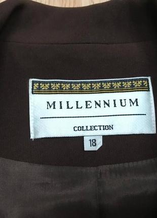 Пиджак millenium жакет нарядный элегантный р.56/58 eur-509 фото