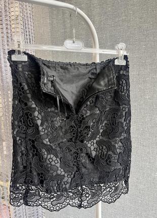 ▪️юбка юбка кружево от mango5 фото