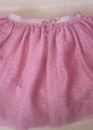 Нарядная юбка на 5-6 лет.1 фото