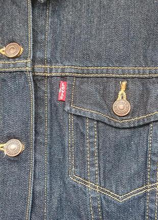 Пиджак джинсовый levi's оригинал размер м4 фото