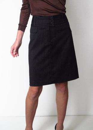 Классическая юбка в полоску🖤