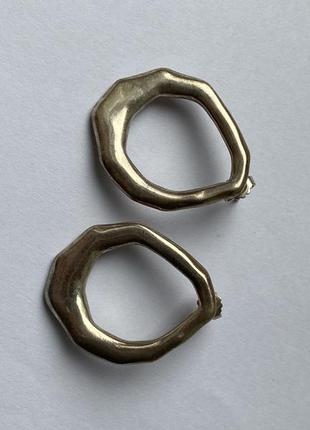 Сережки срібні