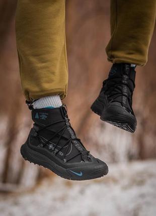 Nike acg terra antarktik all black5 фото