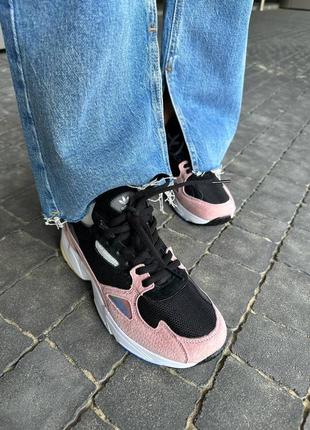 Кроссовки adidas falcon pink2 фото