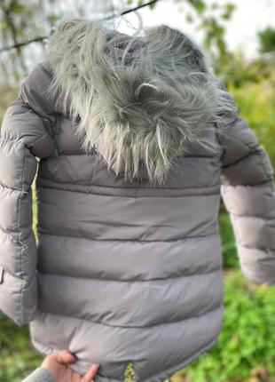 Куртки зимові на хутро для дівчаток , glo-story, 146/152,158/164 р9 фото