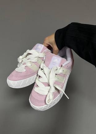 Кросівки adidas adimatic « pink / white » premium4 фото