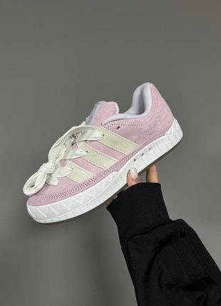 Кросівки adidas adimatic « pink / white » premium2 фото