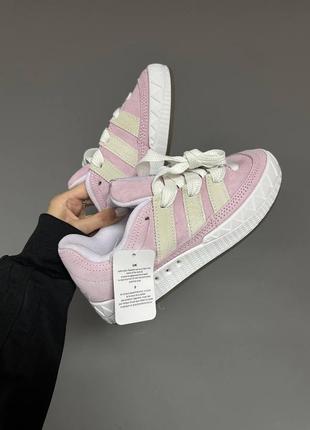 Кросівки adidas adimatic « pink / white » premium