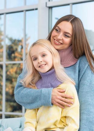 Тепла в'язана манішка для дівчинки манішка для хлопчика манішка жіноча