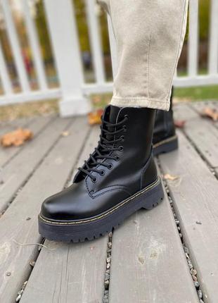 Женские ботинки dr. martens jadon доктор мартинс8 фото