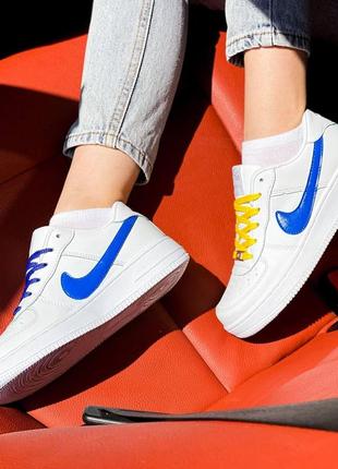 Чоловічі жіночі кросівки nike air force 1 найк аір форс унісекс