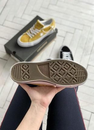 Кеды женские converse low yellow star конверс5 фото