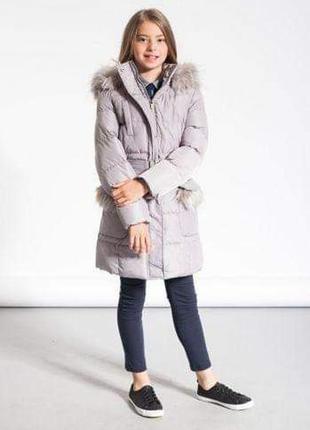 Пальто зимове на дівчаток glo-story, 170p7 фото