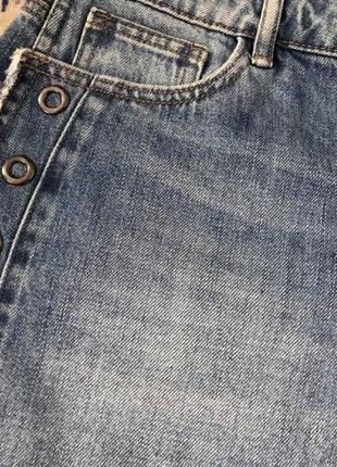Фирменные джинсовые шорты amish 34 р 38 р3 фото
