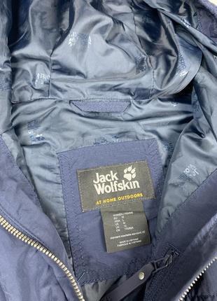 Демисезонная женская куртка jack wolfskin saguaro uvshield6 фото