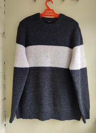 Оригинальный стильный свитер джемпер полувер от бренда george оверсайз большой размер 2xl