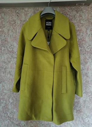 Вовняне пальто vero moda