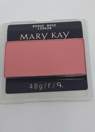 Рум'яна рожевий нюд (матовий), rosy nude, chromafusion mary kay, мері кей5 фото