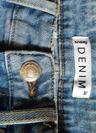 Джинсовая юбка (юбка) sinsay denim4 фото