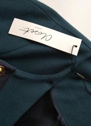 🆕шерстяний піджак, приталений жакет, шерстяной жакет closet london, розм. 14/xl6 фото