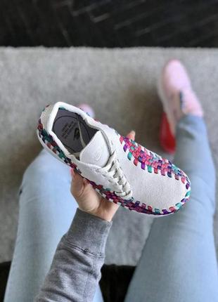 Жіночі кросівки nike footscape woven white colors найк