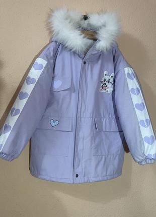 Теплая куртка размер s