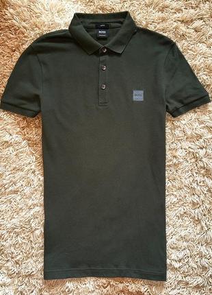 Футболка поло hugo boss с крайних коллекций бренда, оригинал